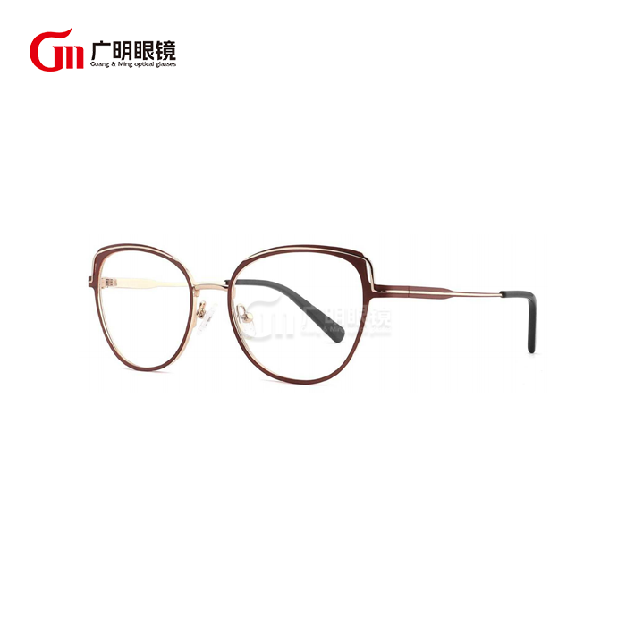 Metallic glasses frames