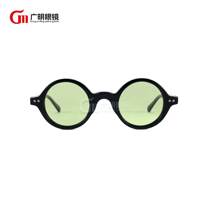 نظارة شمسية دائرية سميكة