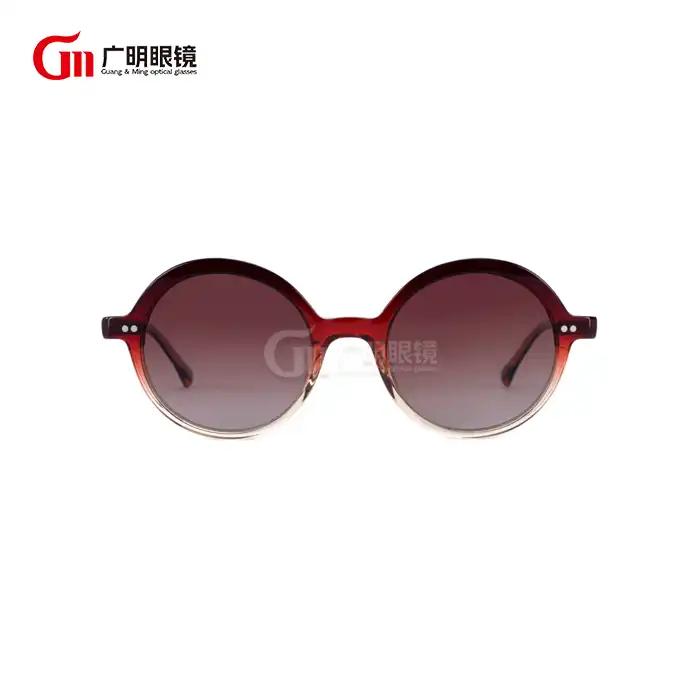 ronde gesaaide sonbril