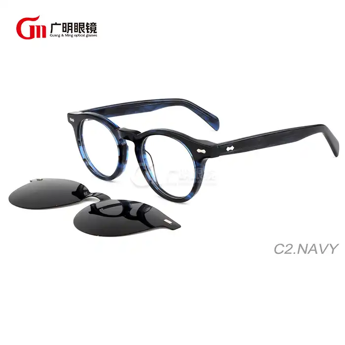 round clip on flip up sunglasses