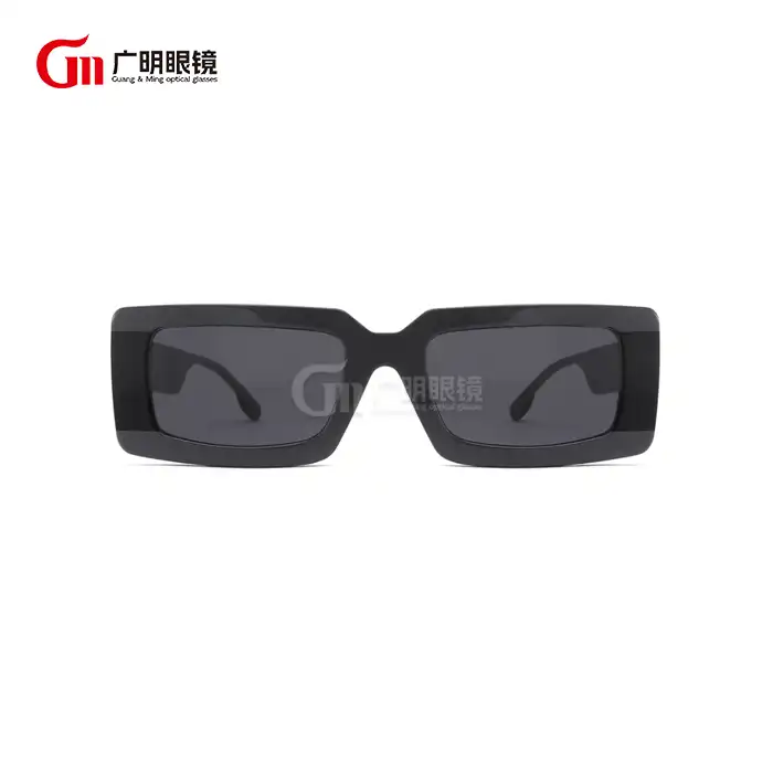 نظارة شمسية مربعة سميكة
