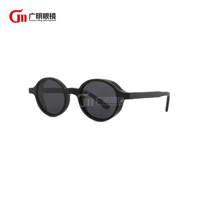 klein ovaal retro-sonbril